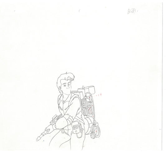 The Real Ghostbusters DIC Production Animation Cel Drawing 1986-1991 A-039
