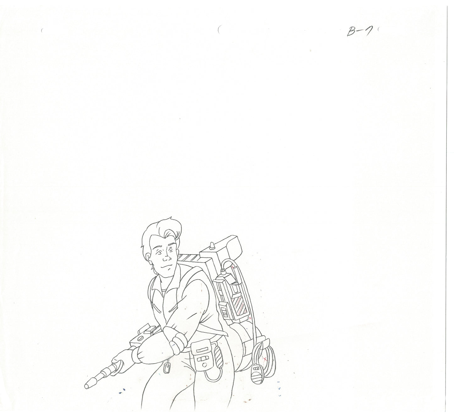 The Real Ghostbusters DIC Production Animation Cel Drawing 1986-1991 A-042