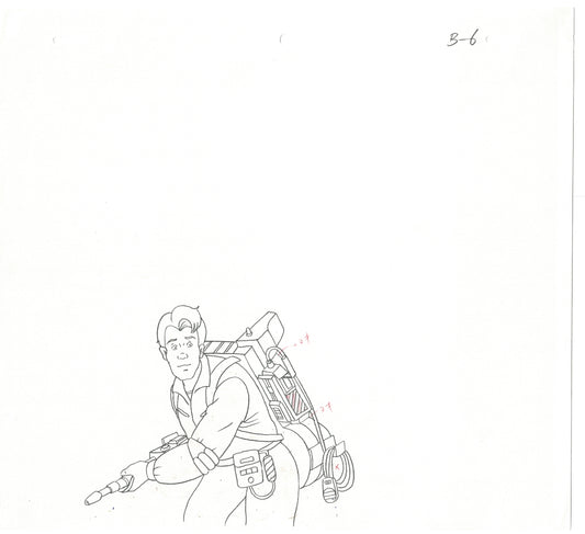 The Real Ghostbusters DIC Production Animation Cel Drawing 1986-1991 A-044