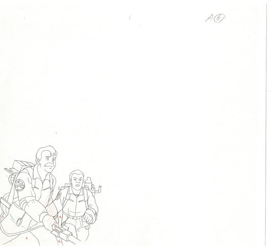 The Real Ghostbusters DIC Production Animation Cel Drawing 1986-1991 A-046