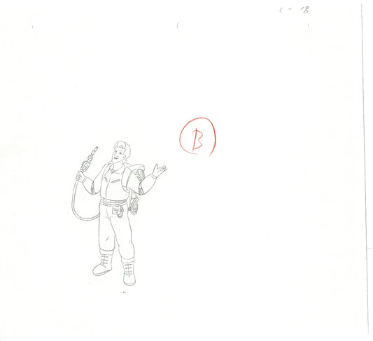 The Real Ghostbusters DIC Production Animation Cel Drawing 1986-1991 A-052