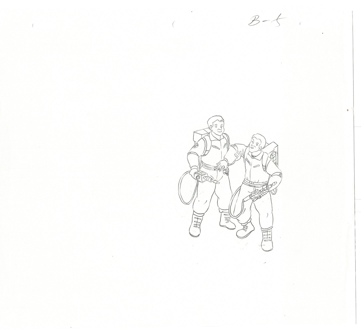 The Real Ghostbusters DIC Production Animation Cel Drawing 1986-1991 A-053