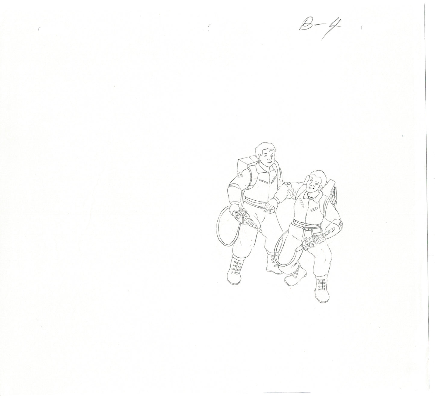 The Real Ghostbusters DIC Production Animation Cel Drawing 1986-1991 A-067