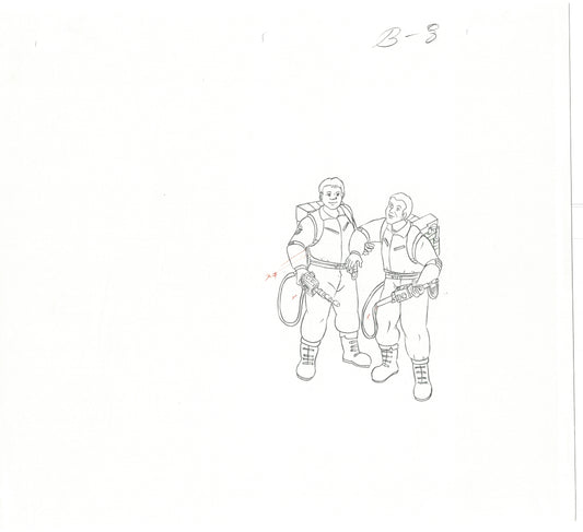 The Real Ghostbusters DIC Production Animation Cel Drawing 1986-1991 A-071