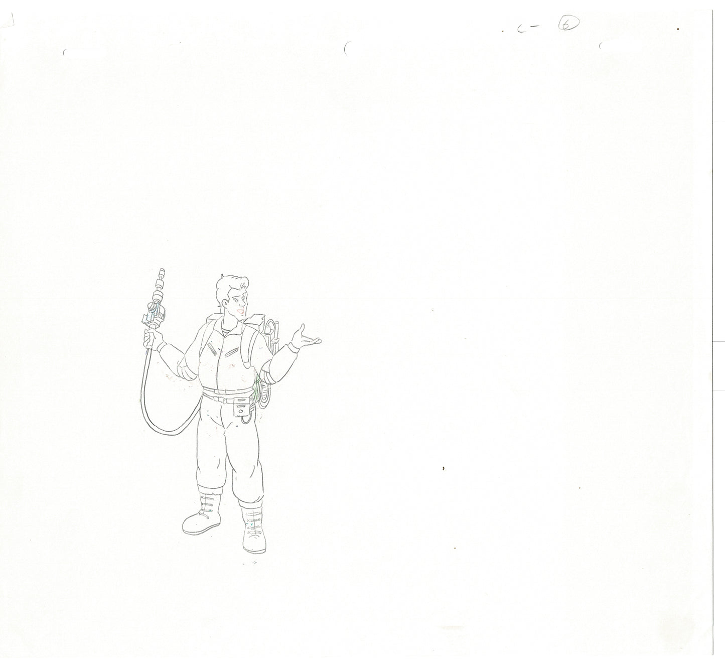 The Real Ghostbusters DIC Production Animation Cel Drawing 1986-1991 A-072