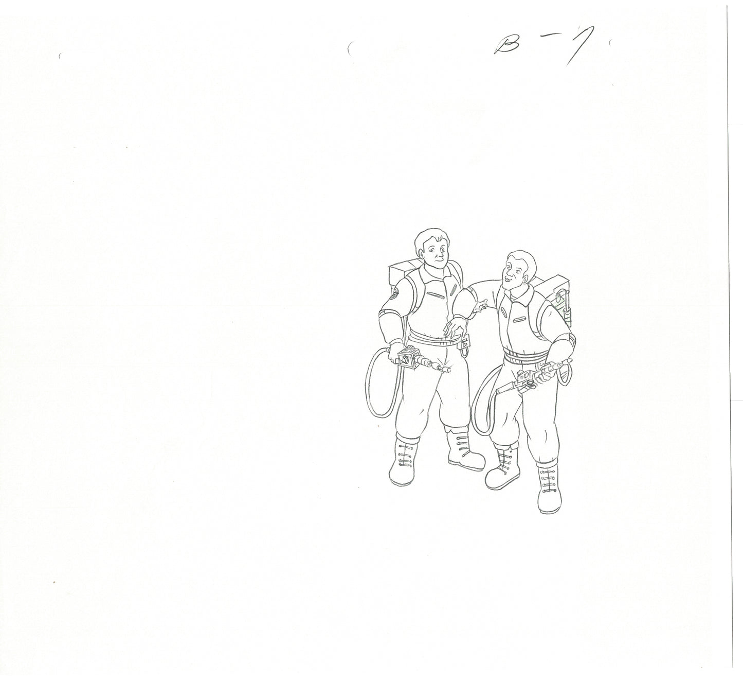 The Real Ghostbusters DIC Production Animation Cel Drawing 1986-1991 A-073