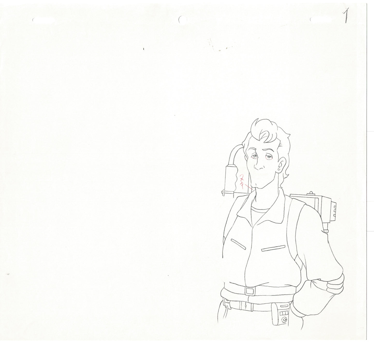 The Real Ghostbusters DIC Production Animation Cel Drawing 1986-1991 A-087