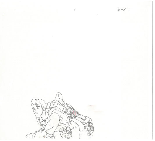 The Real Ghostbusters DIC Production Animation Cel Drawing 1986-1991 A-100