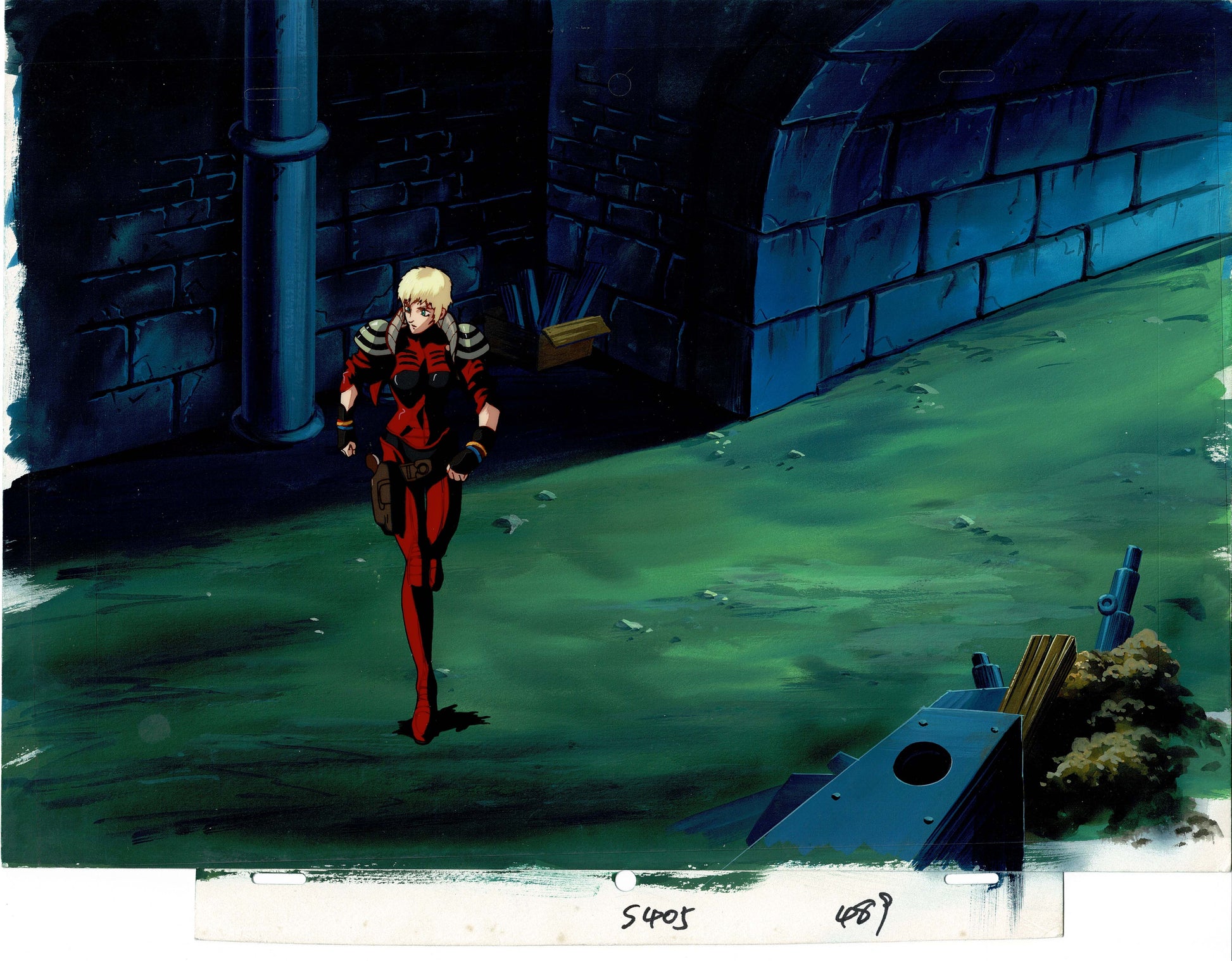 Vampire Hunter D Bloodlust Original Animation Art Cel And Douga