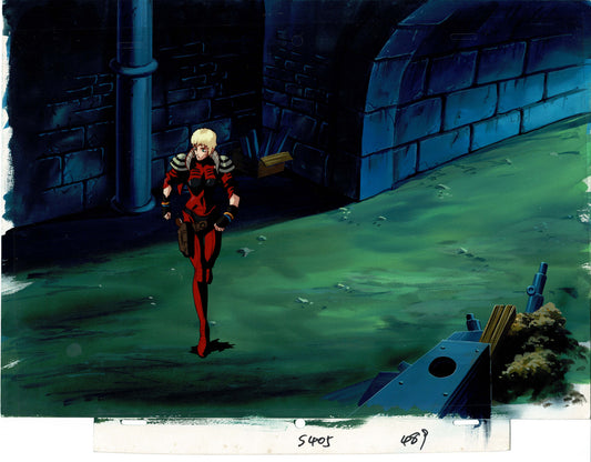 Vampire Hunter D Bloodlust Leila Production Animation Cel n OBG Anime 2000
