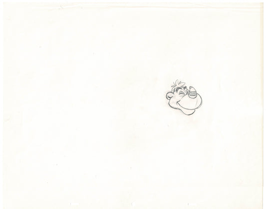 Wuzzles Rhinokey Walt Disney Original Production Animation Cel Drawing 1985 m
