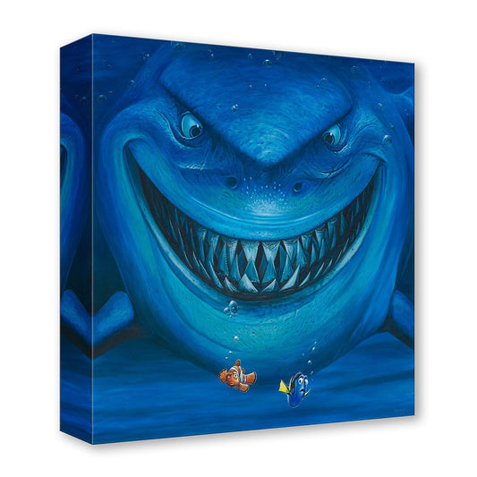 Finding Nemo Pixar Shark Walt Disney Fine Art Craig Skaggs Limited Edition of 1500 Treasures on Canvas Print TOC "Hello!"