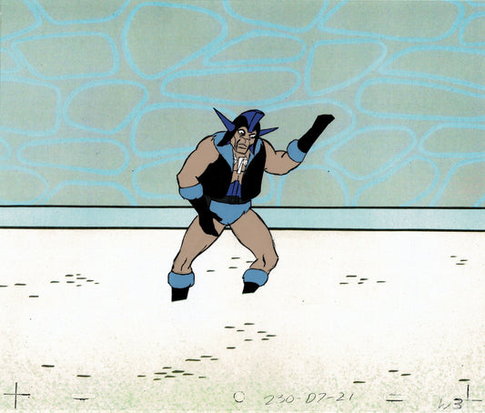 Herculoids Space Stars Production Animation Cel Hanna Barbera 1981 w3