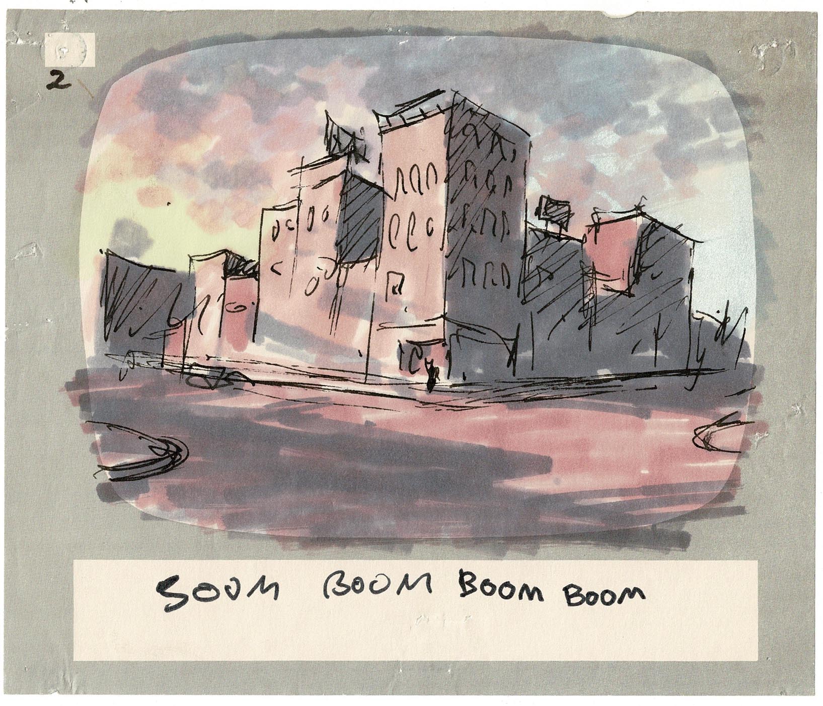 Hey Good Look In Ralph Hey Good Lookin Ralph Bakshi 1973-82 animation Hand-Drawn Storyboard T ...
