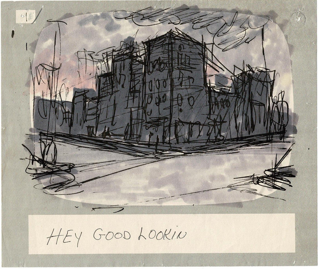 Hey Good Lookin Ralph Bakshi 1973-82 animation Hand-Drawn Storyboard T ...
