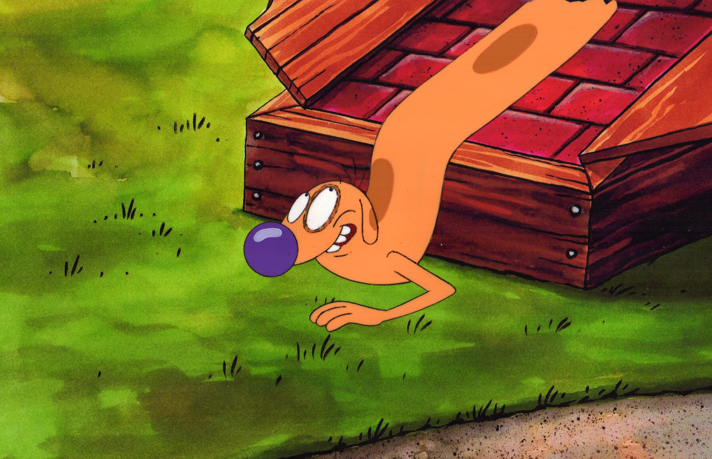 CatDog Cat Dog Production Animation Cel from Nickelodeon 1998-2005 29 FC