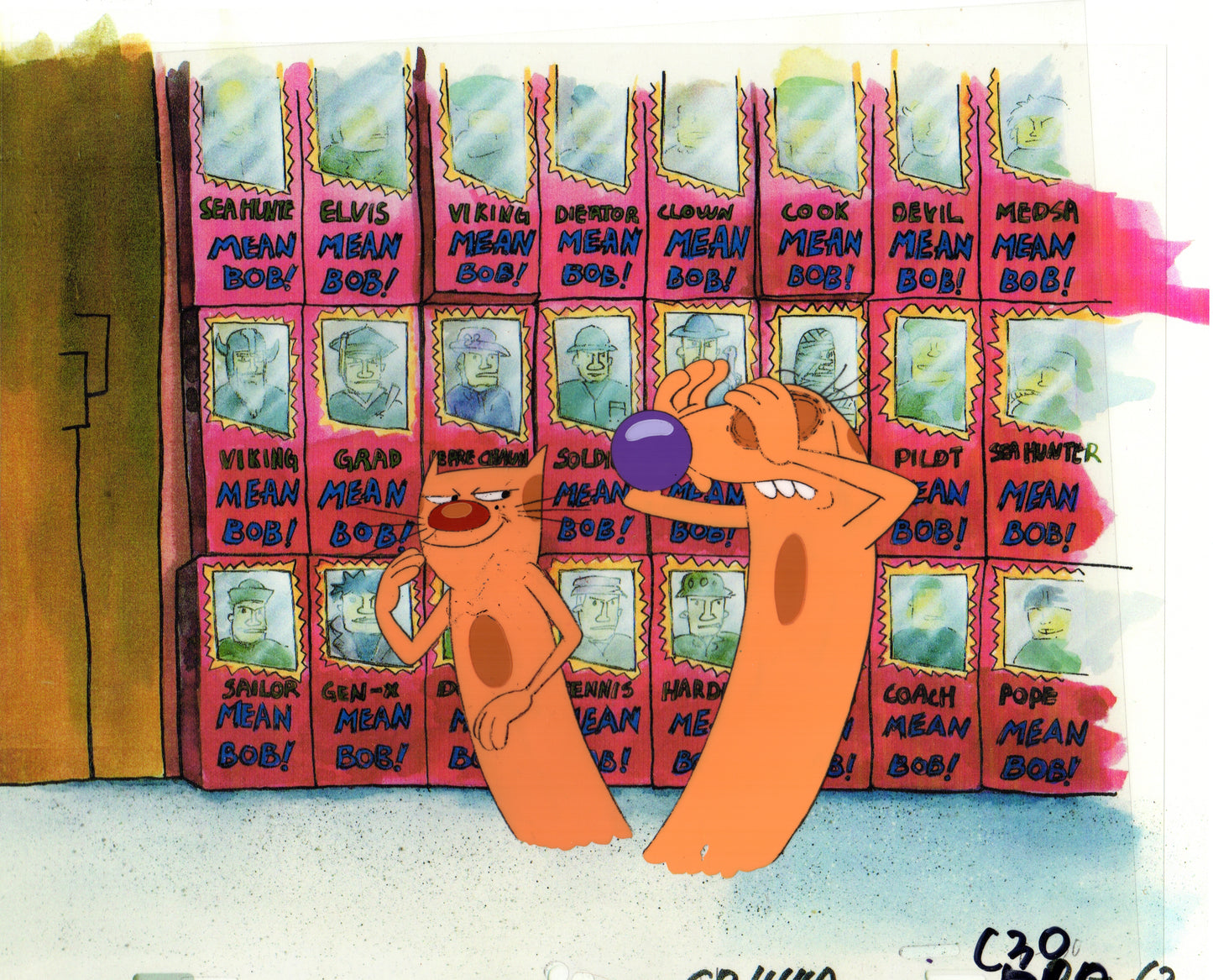 CatDog Cat Dog Production Animation Cel from Nickelodeon 1998-2005 31 FC