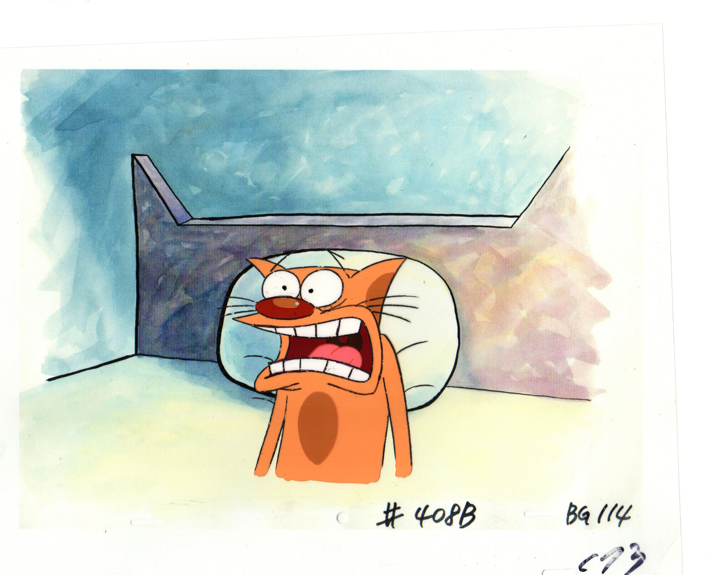 CatDog Cat Dog Production Animation Cel from Nickelodeon 1998-2005 35 FC