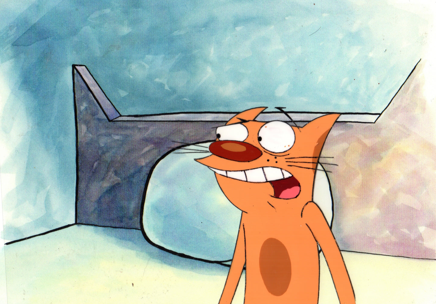 CatDog Cat Dog Production Animation Cel from Nickelodeon 1998-2005 38 FC