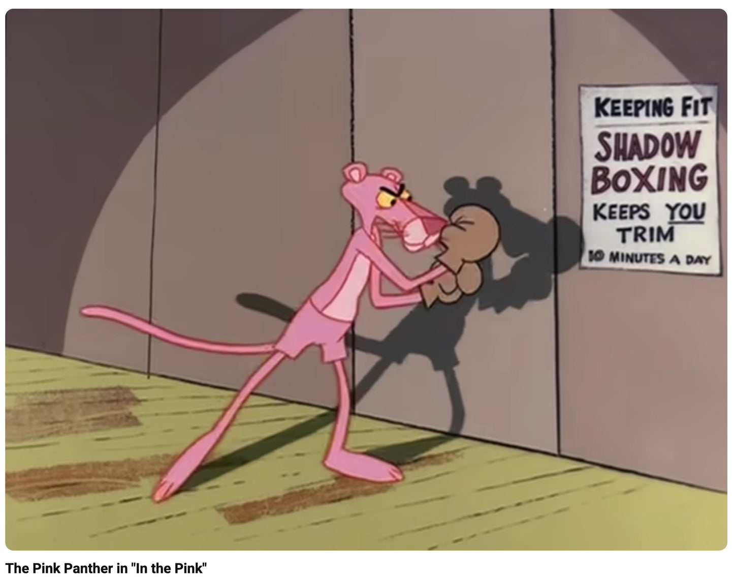 Pink Panther Vintage Production Animation Cel 1967/1971 DePatie Freleng ol