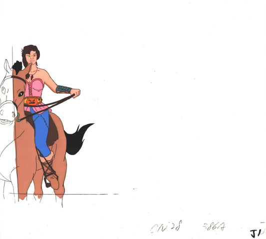 Conan The Adventurer Cartoon Production Animation Cel Sunbow Howard 1992-93 C-j1a2