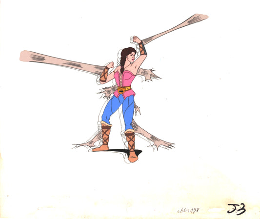 Conan The Adventurer Cartoon Production Animation Cel Sunbow Howard 1992-93 B-j3b