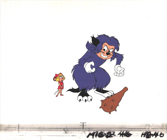 Mighty Mouse Cartoon Production Animation Cel and Drawing Filmation Anime Actually Used ON SCREEN C-k46