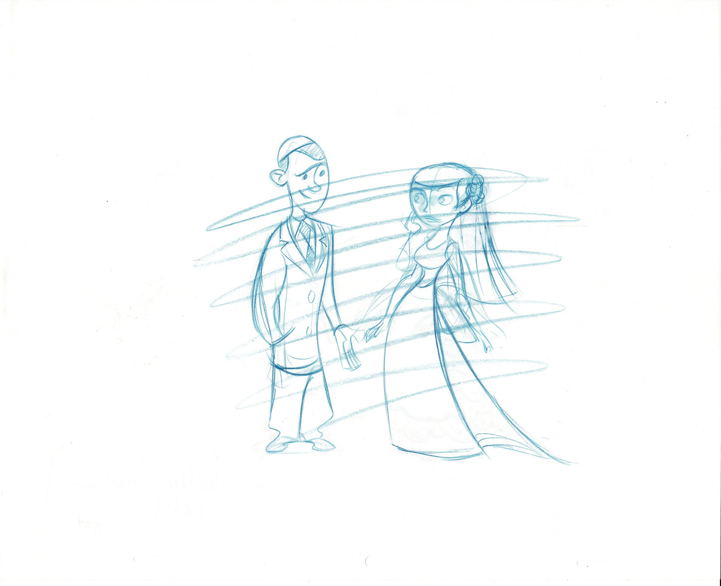 Kim Possible Walt Disney Production Model Drawing 2002-7 wd