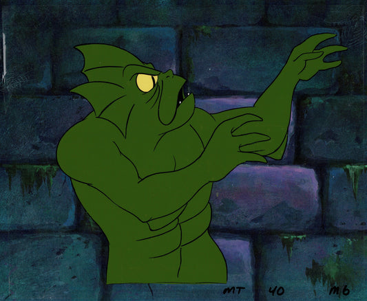 SCOOBY DOO New Mysteries 1984 Monster Animation Cel Anime Hanna Barbera from the Opening Credits