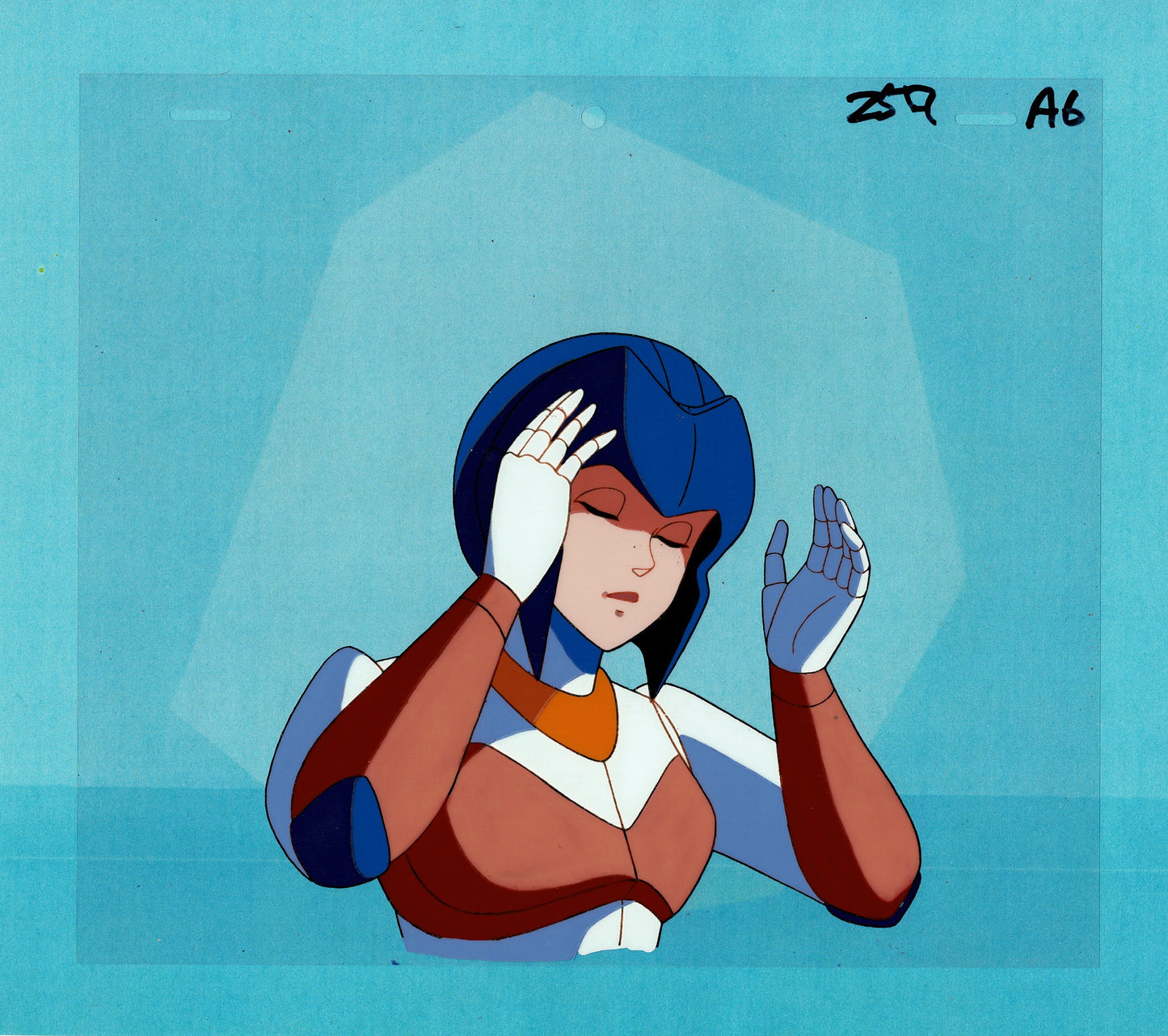 Machine Robo Revenge of Cronos Production Animation Cel and Drawing Anime 1986-1987 a6