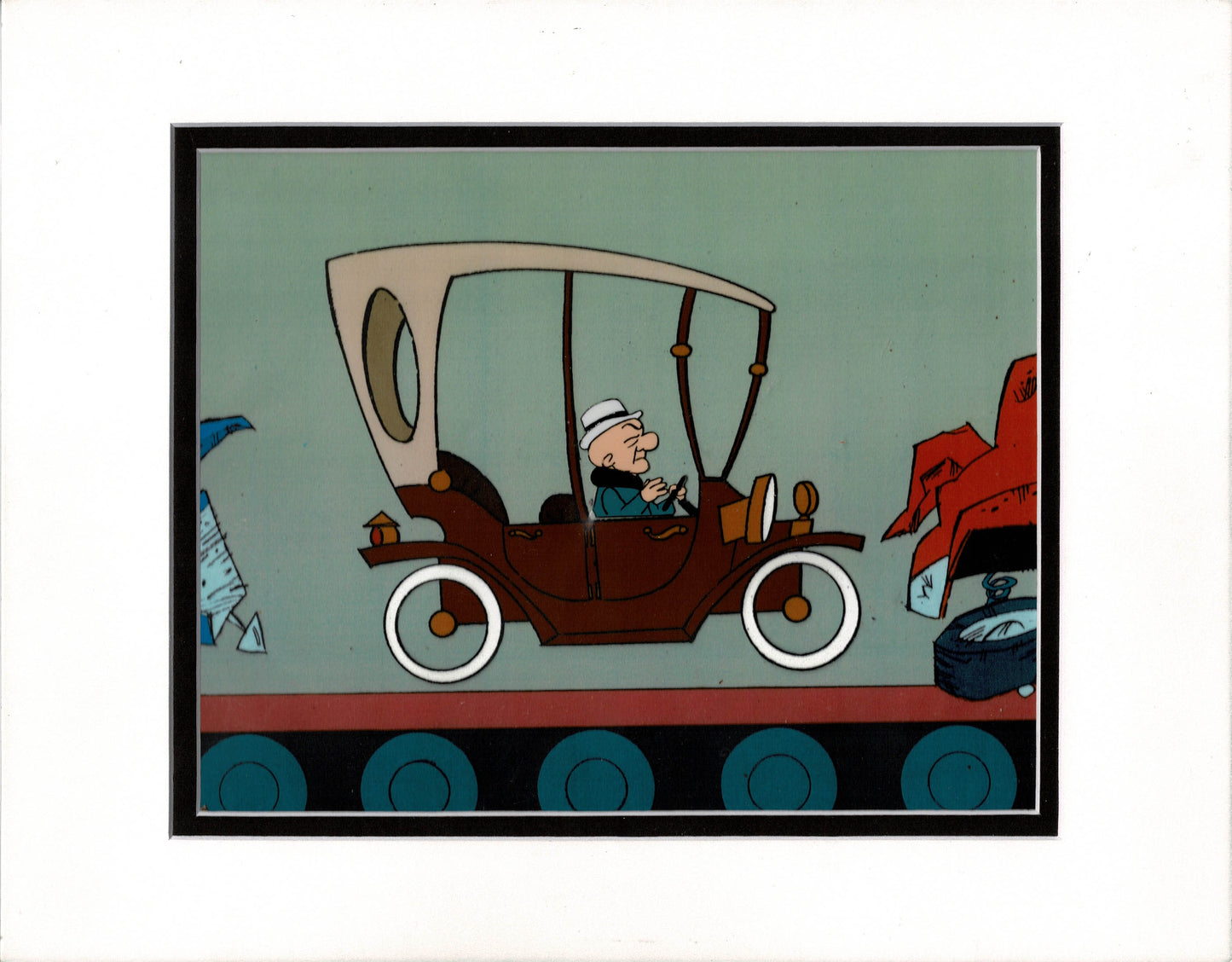 Mr Magoo Cartoon Collectible Cel Vintage Animated Art DePatie-Freleng 1977 M3