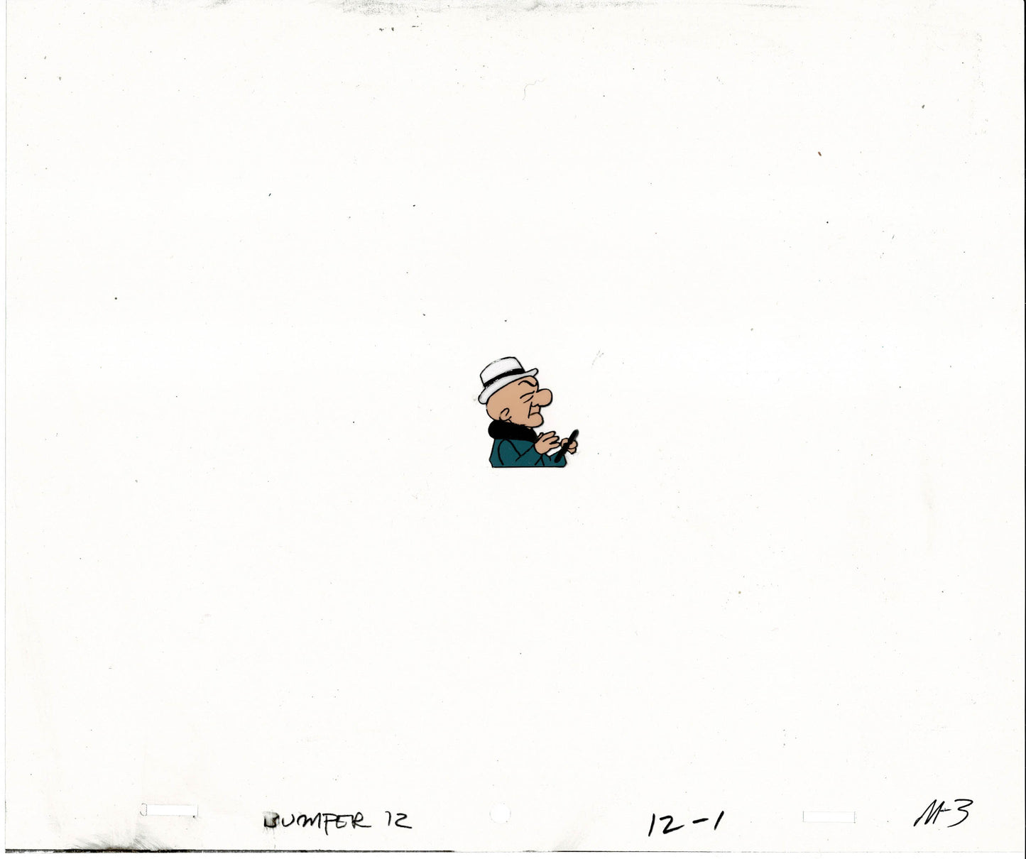 Mr Magoo Cartoon Collectible Cel Vintage Animated Art DePatie-Freleng 1977 M3