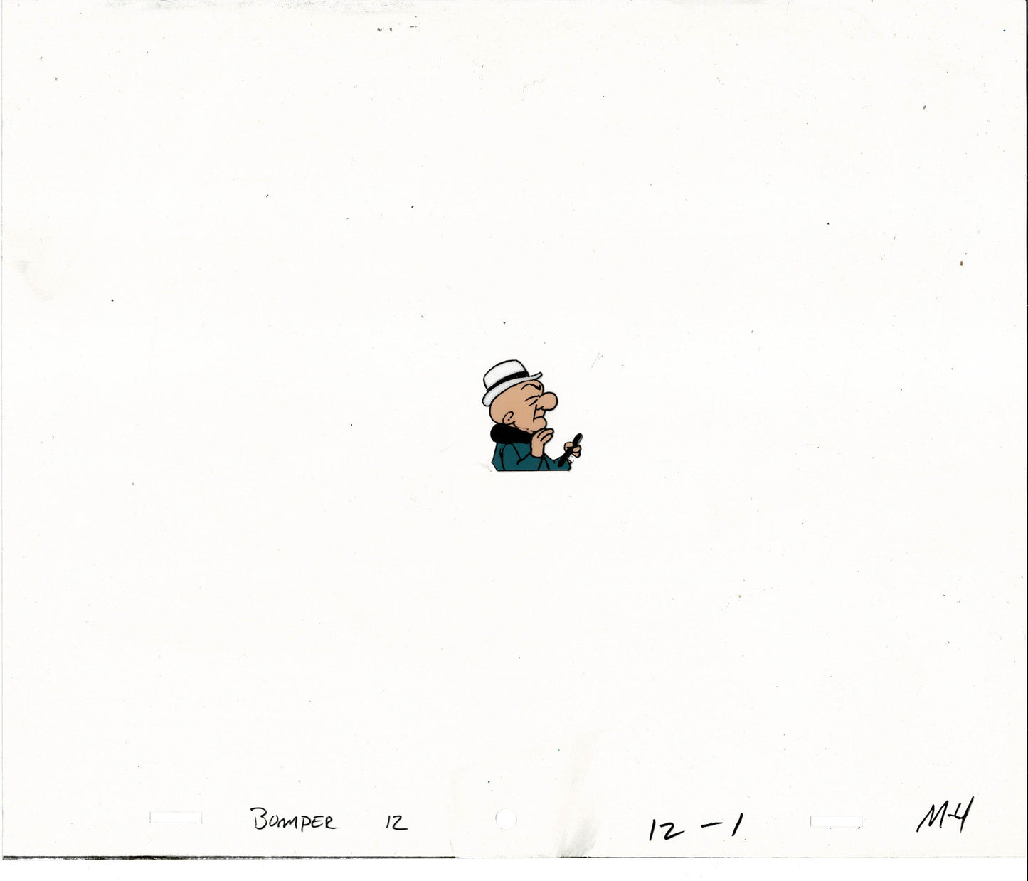 Mr Magoo Cartoon Collectible Cel Vintage Animated Art DePatie-Freleng 1977 M4