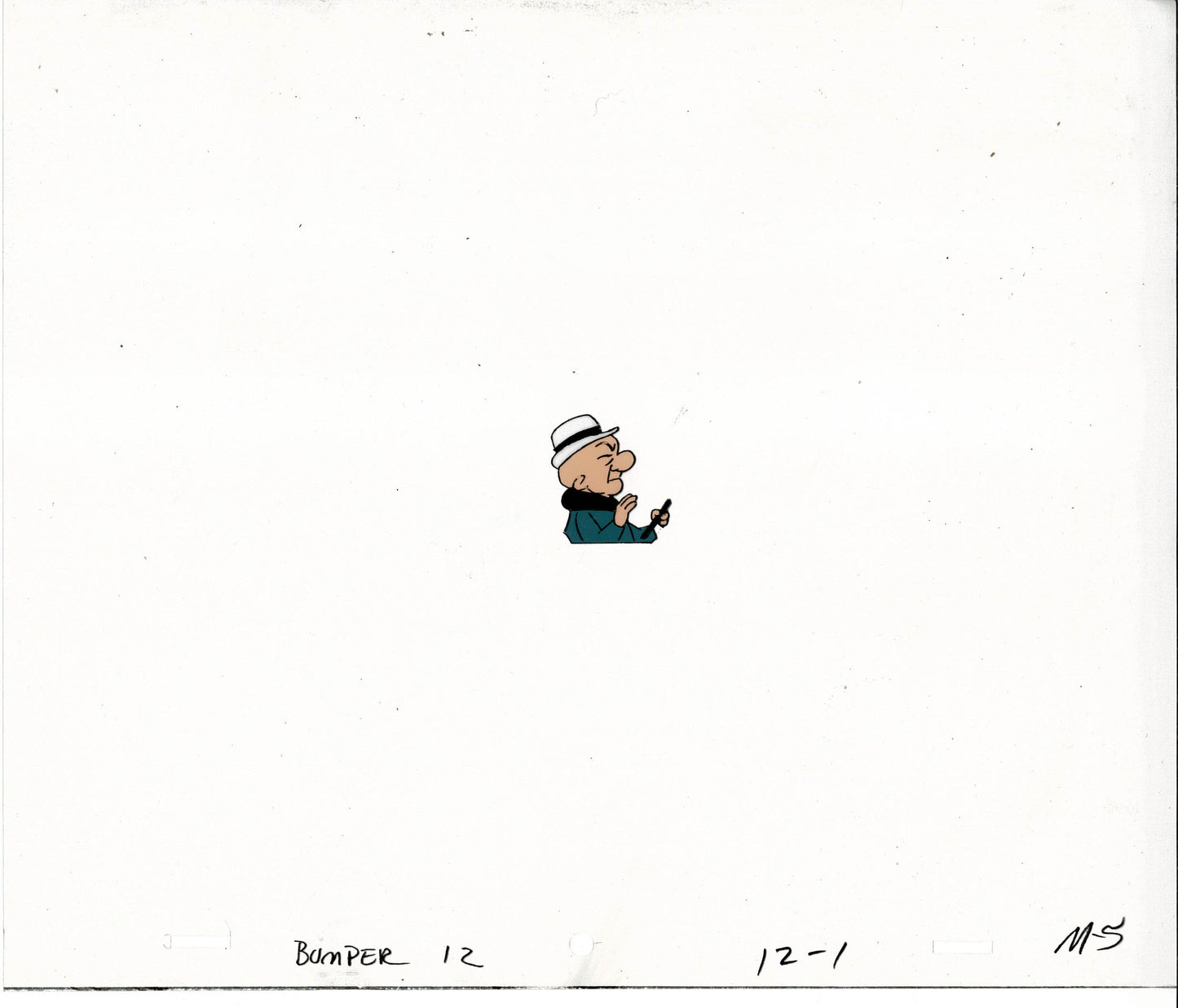 Mr Magoo Cartoon Collectible Cel Vintage Animated Art DePatie-Freleng 1977 M5