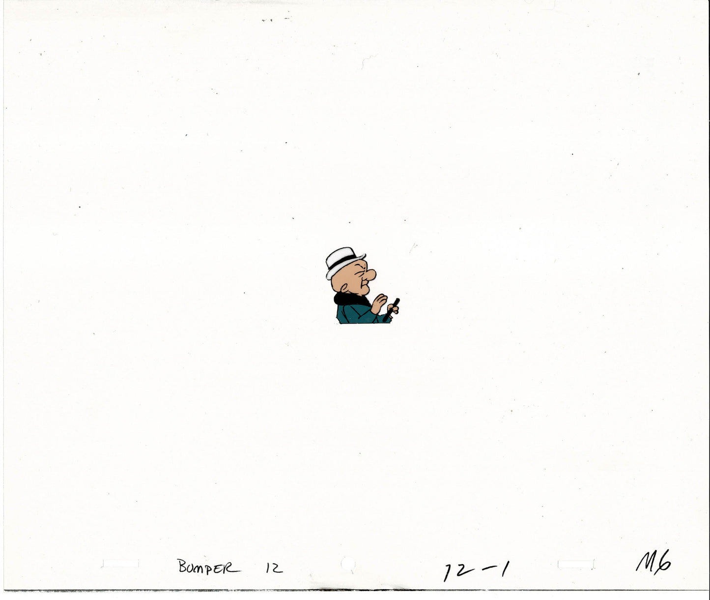 Mr Magoo Cartoon Collectible Cel Vintage Animated Art DePatie-Freleng 1977 M6