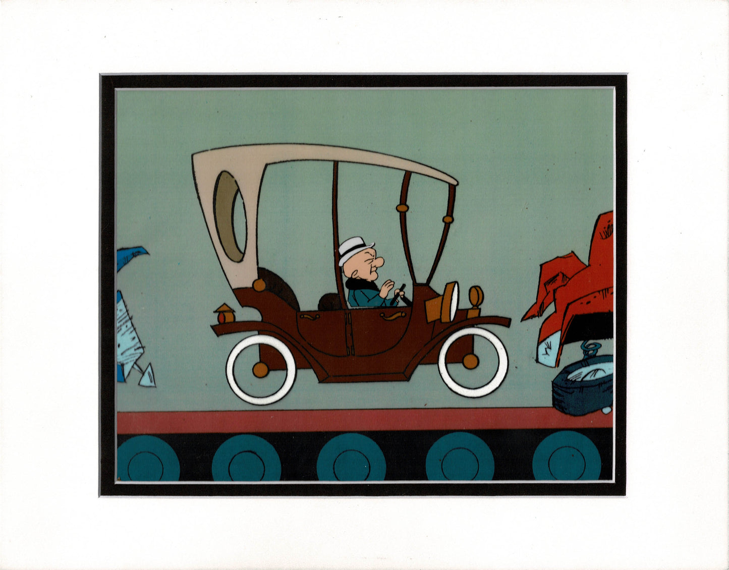 Mr Magoo Cartoon Collectible Cel Vintage Animated Art DePatie-Freleng 1977 M6