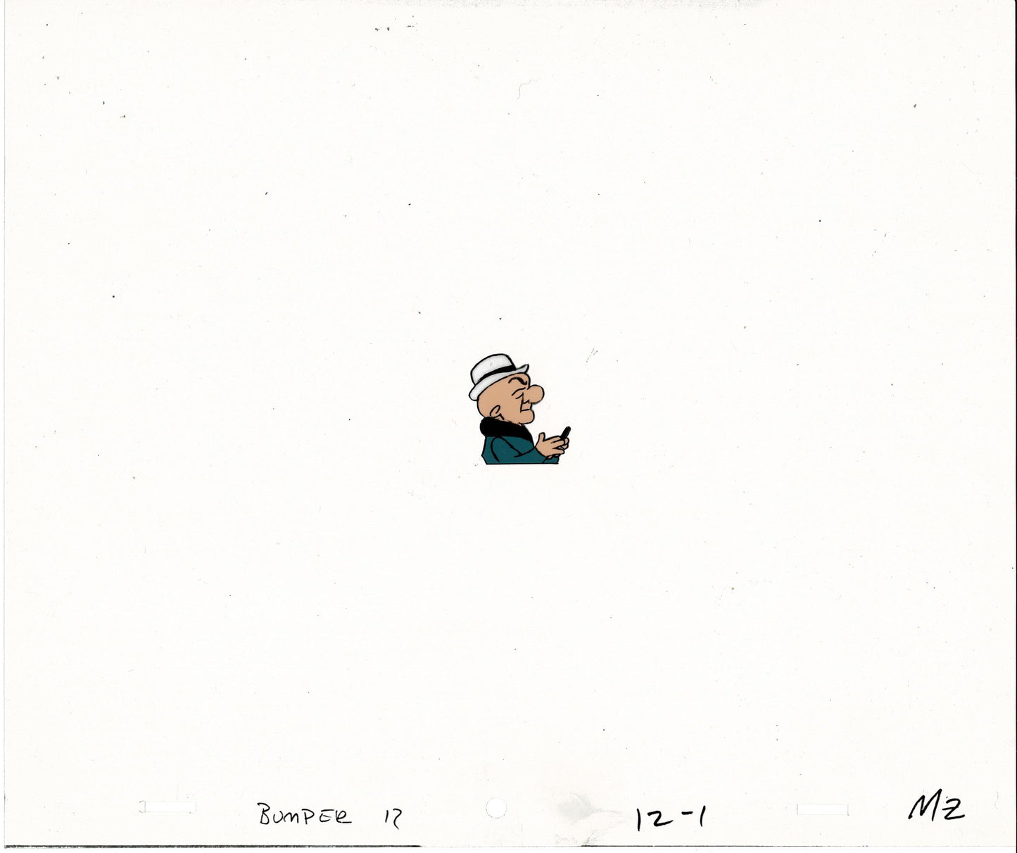 Mr Magoo Cartoon Collectible Cel Vintage Animated Art DePatie-Freleng 1977 M2