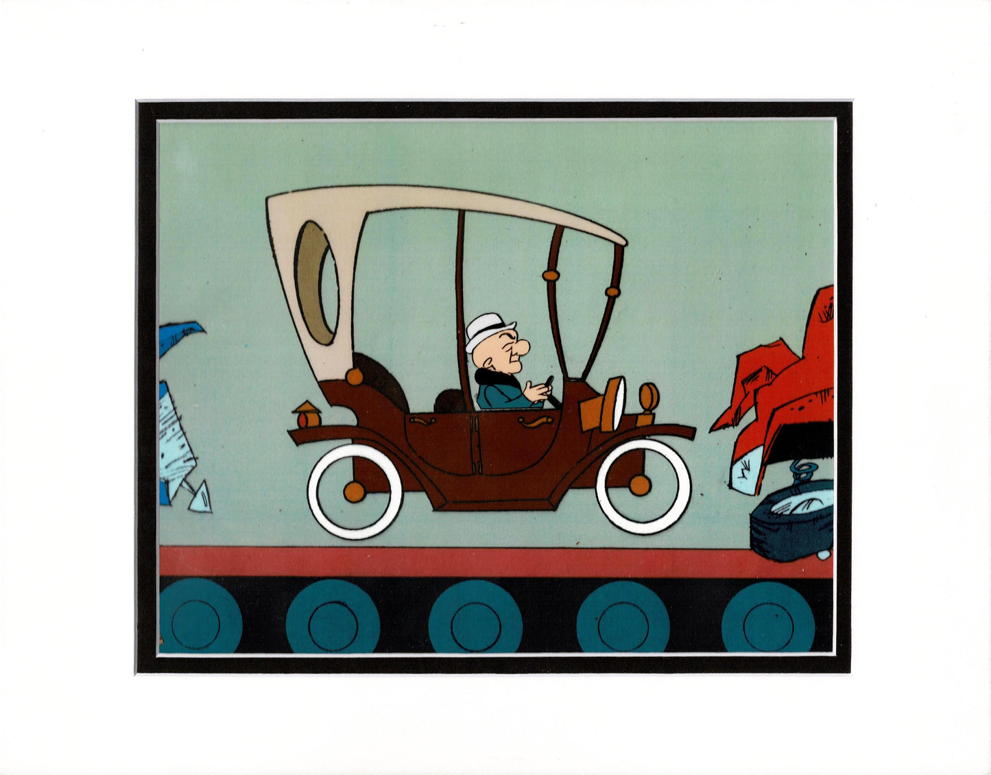 Mr Magoo Cartoon Collectible Cel Vintage Animated Art DePatie-Freleng 1977 M2