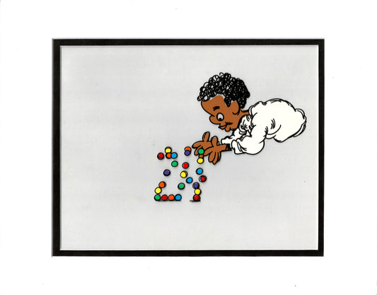 Schoolhouse Rock ABC Original Production Animation Cel Setup I Got 6 1973 17