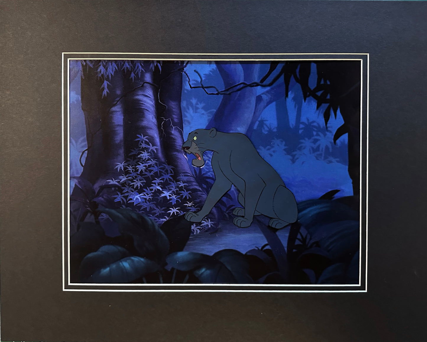 The Jungle Book Bagheera Walt Disney Feature Production Animation Cel from 1967 7