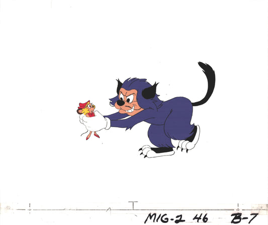 Mighty Mouse Cartoon Production Animation Cel and Drawing Filmation Anime Actually Used ON SCREEN C-mb7