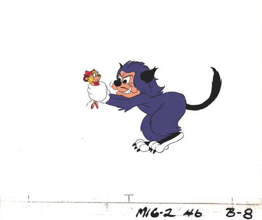 Mighty Mouse Cartoon Production Animation Cel and Drawing Filmation Anime Actually Used ON SCREEN C-mb8