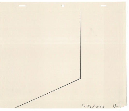 Mr Magoo Original Cartoon Production Animation Background Drawing UPA Collectible Used On Screen B-11