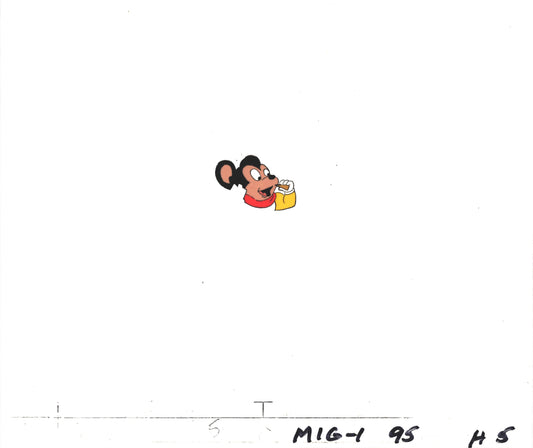Mighty Mouse Cartoon Production Animation Cel and Drawing Filmation Anime Actually Used ON SCREEN C-mh5