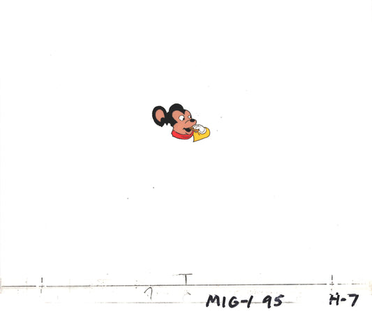 Mighty Mouse Cartoon Production Animation Cel and Drawing Filmation Anime Actually Used ON SCREEN C-mh7