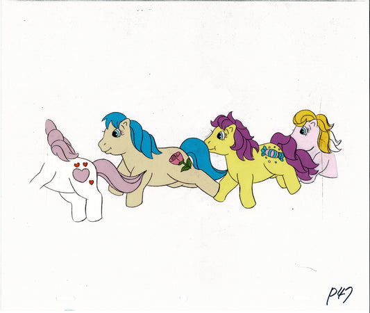 My Little Pony Original Production Animation Cel Hasbro Sunbow 1980s or 90s UNIQUE G-p47