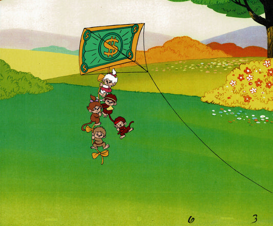 Monchhichi Production Animation Cel from Hanna Barbera 1983 ch3