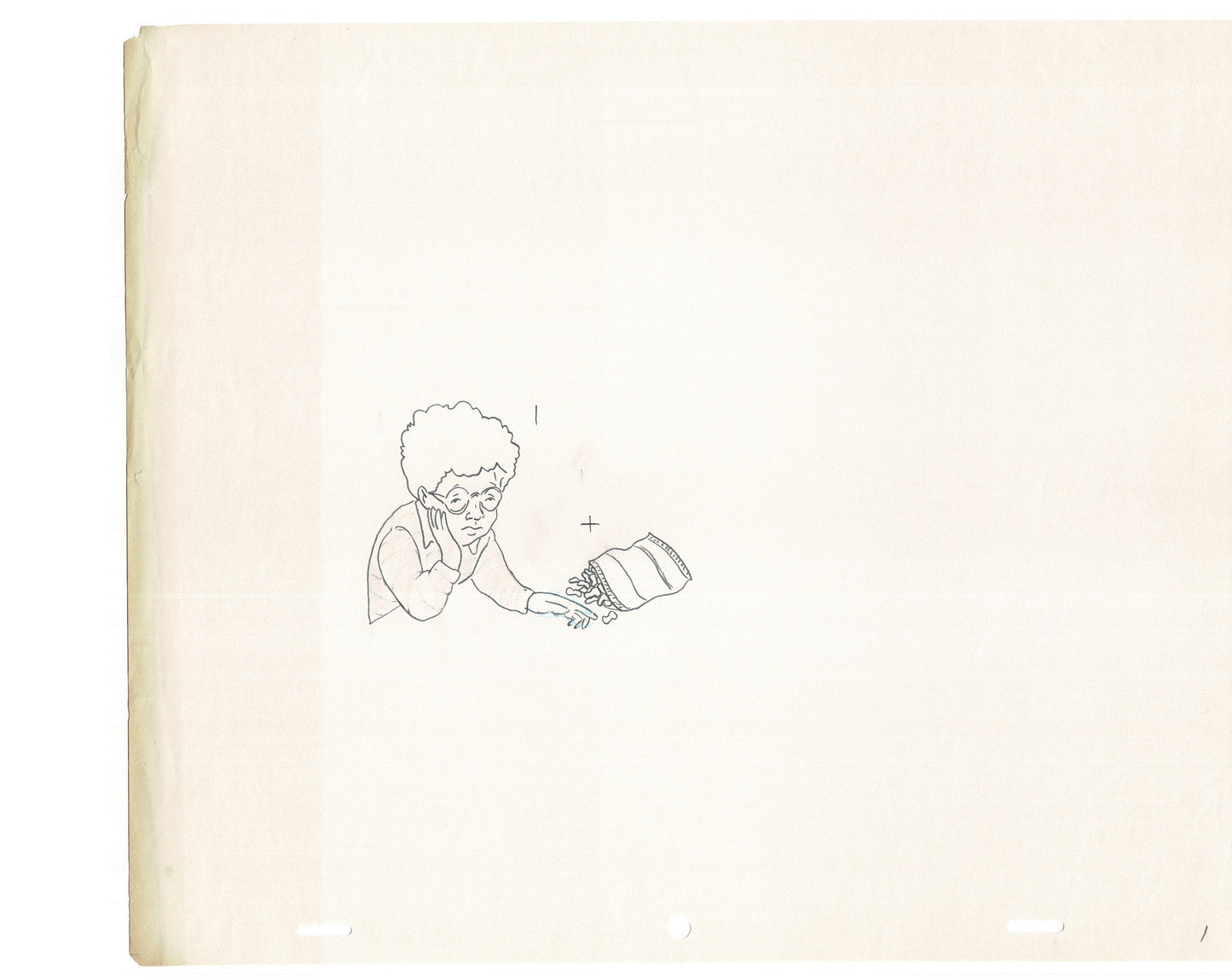 The Magic School Bus Cel Drawing Production Animation from Cartoon Nelvana Ivanick 1990s PD1