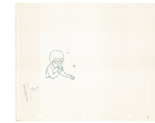 The Magic School Bus Cel Drawing Production Animation from Cartoon Nelvana Ivanick 1990s PD2