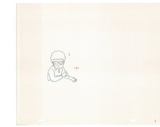 The Magic School Bus Cel Drawing Production Animation from Cartoon Nelvana Ivanick 1990s PD3